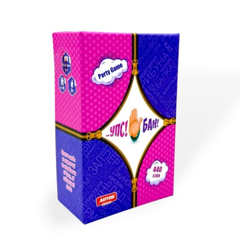 Настольная игра "Упс! Бан!" (В КОРОБКЕ)