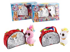 Набір для розпису сумочки з м'якою іграшкою Royal Pony