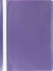 Швидкозшивач пластик А4, PP, JOBMAX, фіолетовий, 10шт.в уп.