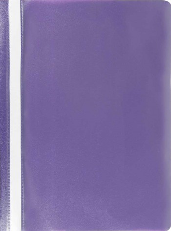 Скоросшиватель пластиковый А4, PP, Jobmax, фиолетовый, 10 шт. в уп.