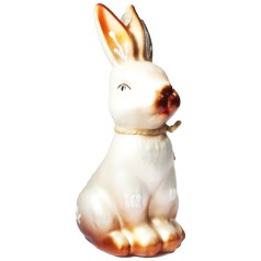 Ялинкова іграшка Зайчик латте