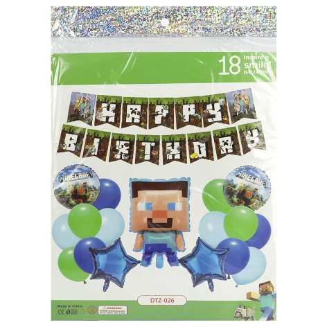 Набор воздушных шаров для создания фотозоны, 18 штук 1404-81/DTZ-026