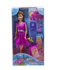 Кукла Ася с аксессуарами (путешествие)