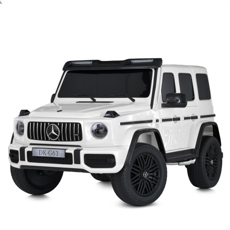 Джип M 5880EBLR-1(24V) (1шт) 2,4G(р/к), 4мотори200W, 1акум24V7AH, BLUETOOTH,USB,MP3,LED, EVA, білий
