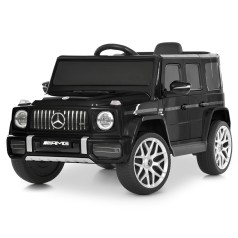 Джип M 6236EBLR-2 (1шт) р/к 2,4G, 2 мотори 30W, 1 акум. 12V7AH, MP3, TF, BLUETOOTH, колеса EVA, шкір.сид. , муз., світло, чохол, чорний