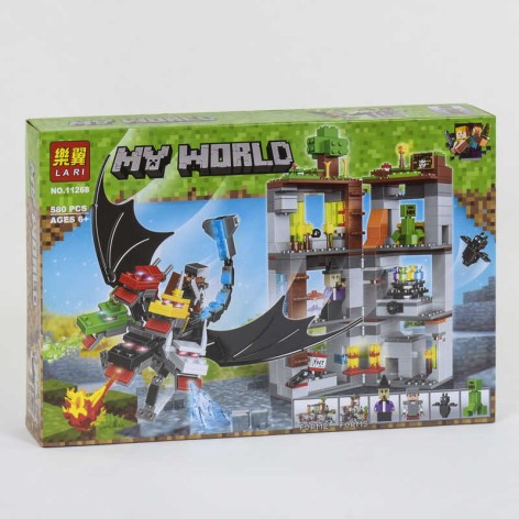 Конструктор 580 деталей, в коробке