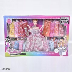 Лялька 29см 840-1 з нарядами кор.50*5,5*32 /30/