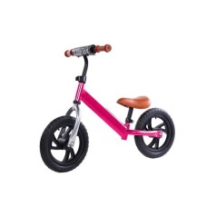 Велобіг  арт. BB1254 сталевий,колеса EVA 12ʼʼ рожевий
