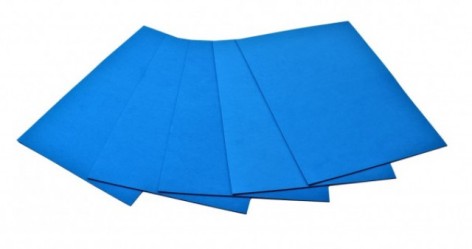 Набор ЭВА пены цветной А4, EVA-1-019, 210х297мм,1,00 мм 5 листов голубой
