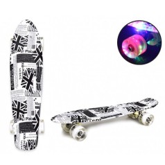 Пенні борд, колеса, що світяться Газета