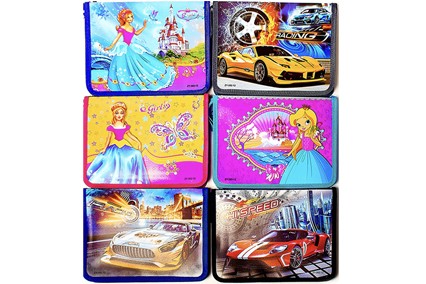 Папка для зошитів А5 (18*23,5 см) на змійці 45мкм