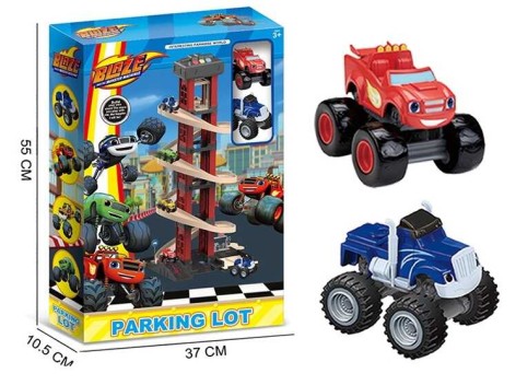 Игрушечный паркинг Blaze "111-94" с подсветкой, музыкой и озвучиванием на английском языке