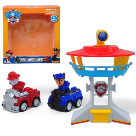 Набір "Щенячий патруль База" Маршал та Гончик (XS802)