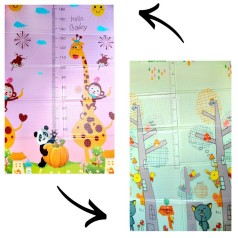 Коврик игровой (ТЕРМО) 2-х сторонний EVA C-64701 (20) 180х120х0.8см, в сумке