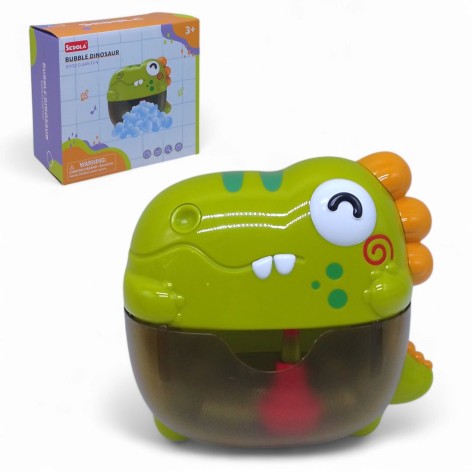 Пенообразователь для ванны Sedola "Динозаврик" мелодии, подсветка, автоматическое образование пены, на батарейках, в коробке