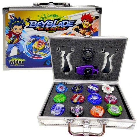 Набір бейблейдів MIC 12 блейдів та 2 запускачі