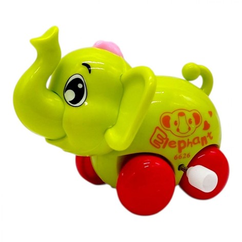 Заводная игрушка "Слоник" (Зеленый), цвета в ассортименте
