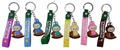 Брелок силікон. з хлястиком 