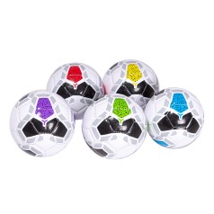 Мяч футбольный BT-FB-0299 PVC размер 2 100г 5 цветов