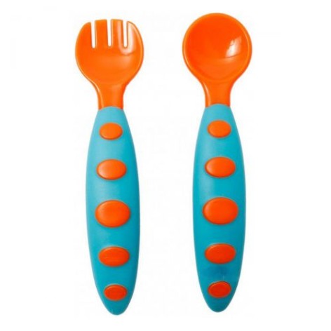 Набор столовых приборов, синий