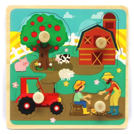 Дерев'яна логічна гра ФЕРМА