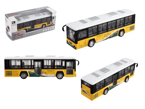 Автобус игрушечный Chengmei Toys инерционный, звук, подсветка, 3 вида (CLM-0771C)
