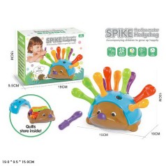 Логика – сортер еж развитие мелкой моторики, р-р 15*19*15см, кор. 19*15*9,5см 