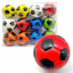 Стрибунець фомовий "Футбольний м'ячик" (діаметр 6 см), 12 шт. в пакеті