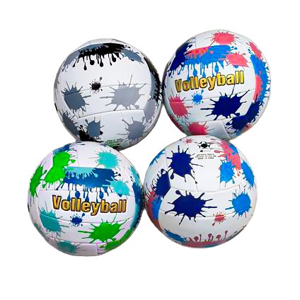 Мяч волейбол BT-VB-0107 PVC 290г 2-х шаровий 4кол./30/