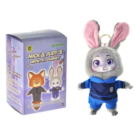 Игрушка-сюрприз мягкая Брелок "Зоотрополис. Zootopia 2 СЕЗОН" в коробке 20см
