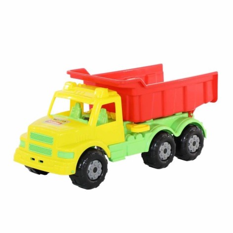 Іграшковий автомобіль-самоскид (жовто-червоний) 