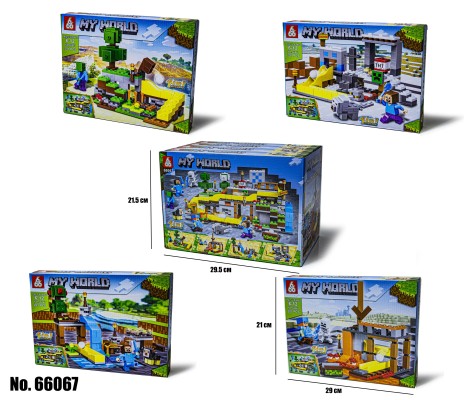 Конструктор Minecraft 66067 (201 дет.) //