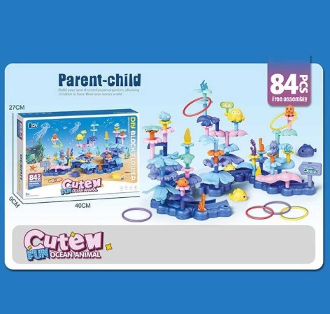 Конструктор 84шт. в кор. 40*27*9см /24/