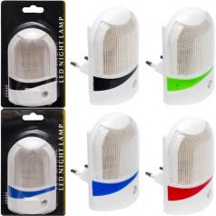 Ночник с датчиком освещения 1W 8*6см X4-26