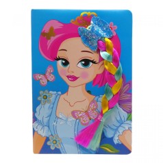 Блокнот А5 тв.обк. Красавица-ВИД 2