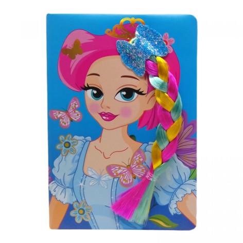 Блокнот А5 тв.обк. Красавица-ВИД 2