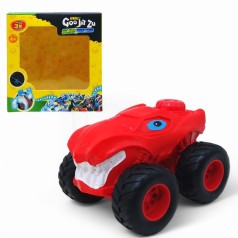 Антистрес машинка тягнучка Goo Jit Zu (червоний)