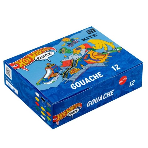 Фарба Гуаш, 12 кол., 20 мл HW