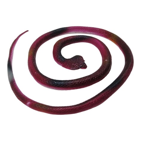 Іграшка-тягучка "Кобра", гумова, 100 см (бордовий)
