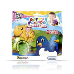 Стретч-игрушка в виде животного серии «Softy friends» – МИЛАЯ СЕМЬЯ (в диспл.)
