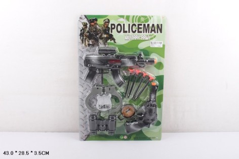 Полицейский набор планш. 43*28,5*3,5см /72-2/