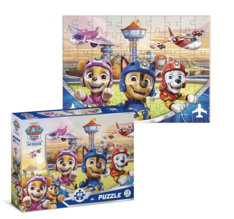 Пазл на 60 елементів «Екіпаж льотної команди», Щенячий патруль / Paw Patrol