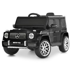 Джип M 6236EBLRS-2 (1шт) р/к 2,4G, 2 мотори 30W, 1 акум. 12V7AH, MP3, TF, BLUETOOTH, колеса EVA, шкір.сид. , муз., світло, чохол, фарб.чорний