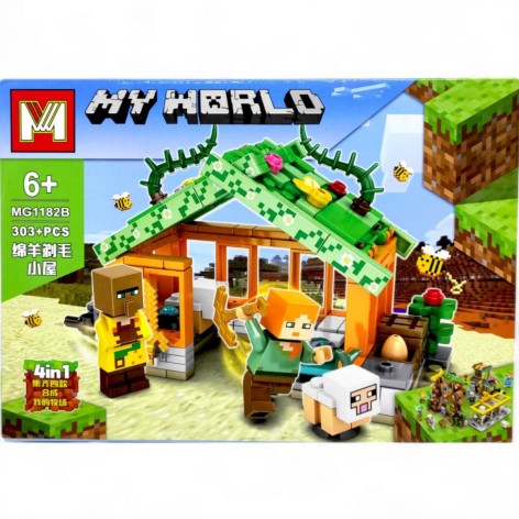 Конструктор "Minecraft", 303+ дет. (вид B)