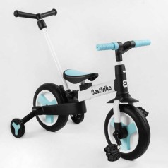 Велосипед-трансформер Best Trike колеса PU 10'', батьківська ручка, знімні педалі /1/