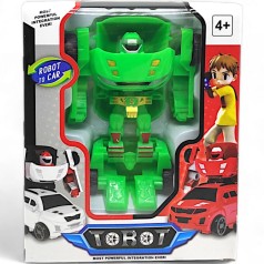 Робот-трансформер "Тобот (Tobot)", 11 см, зеленый