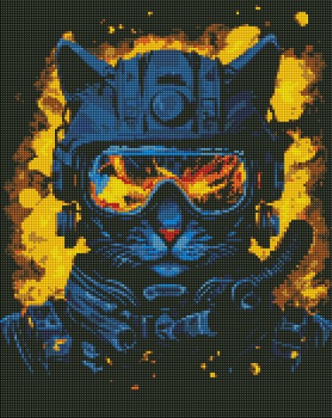 Набор с алмазной мозаикой (в обложке) 