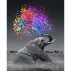 Алмазная мозаика по номерам 40*50 