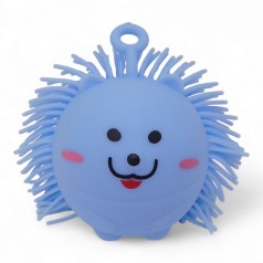 Іграшка-антистрес Їжачок силікон, світло (блакитний)