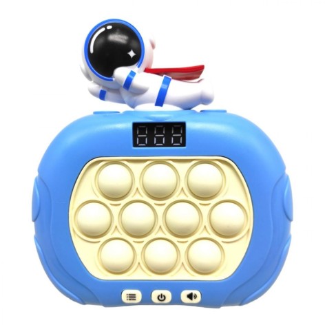 Іграшка Електронний Pop It космонавт блакитний
